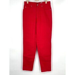 Vintage Memphis Red High Waisted Mom Jeans 28